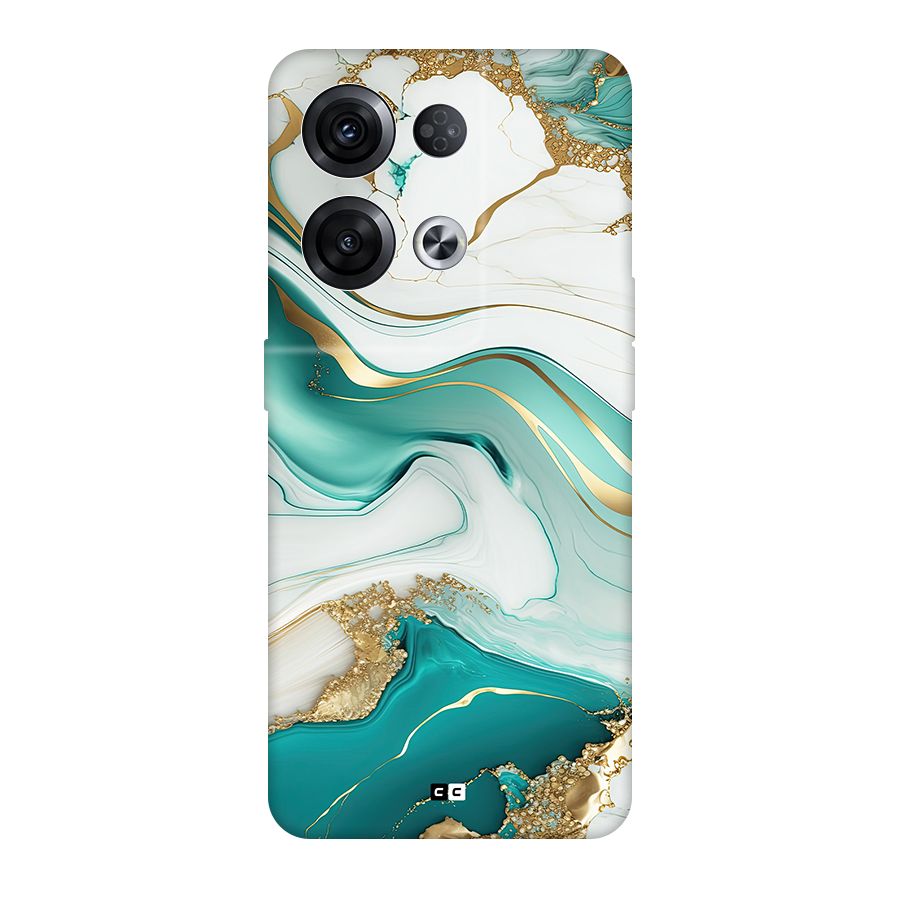 Marvelous Marble Back Case for Oppo Reno8 Pro 5G