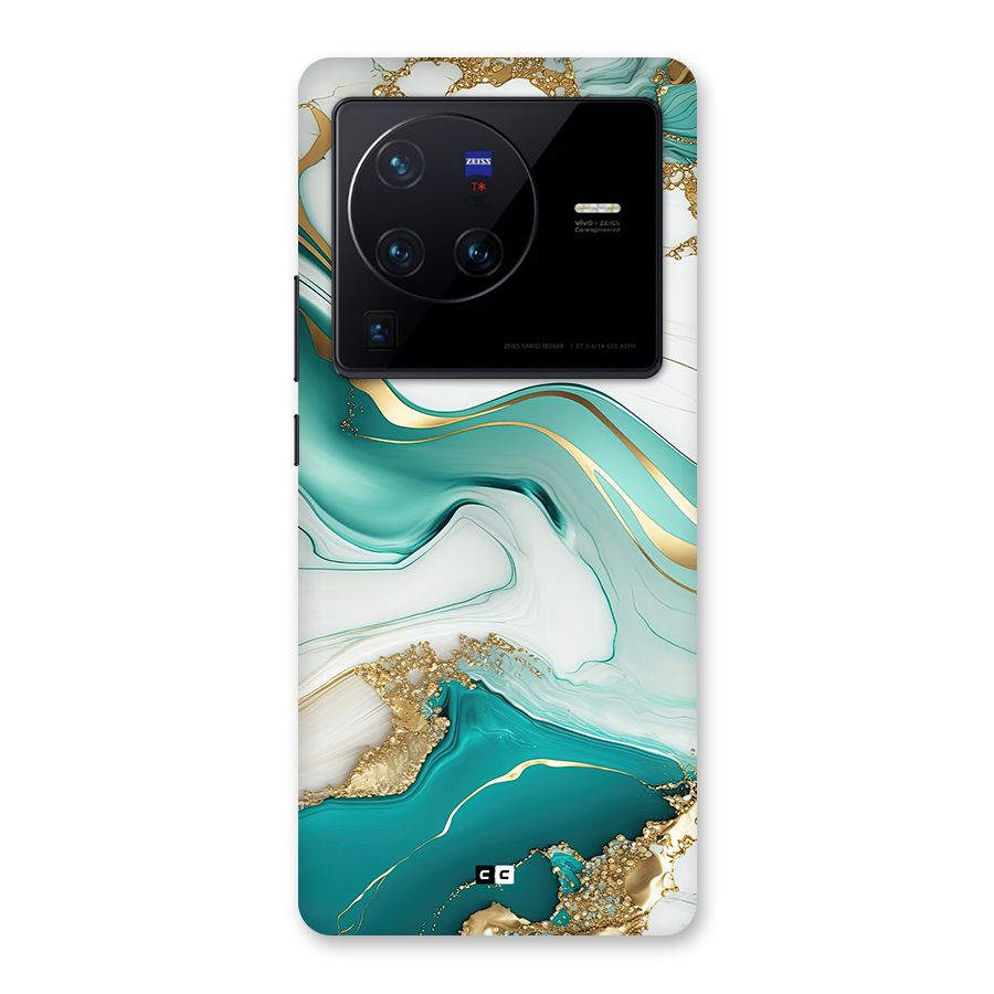 Marvelous Marble Back Case for Vivo X80 Pro