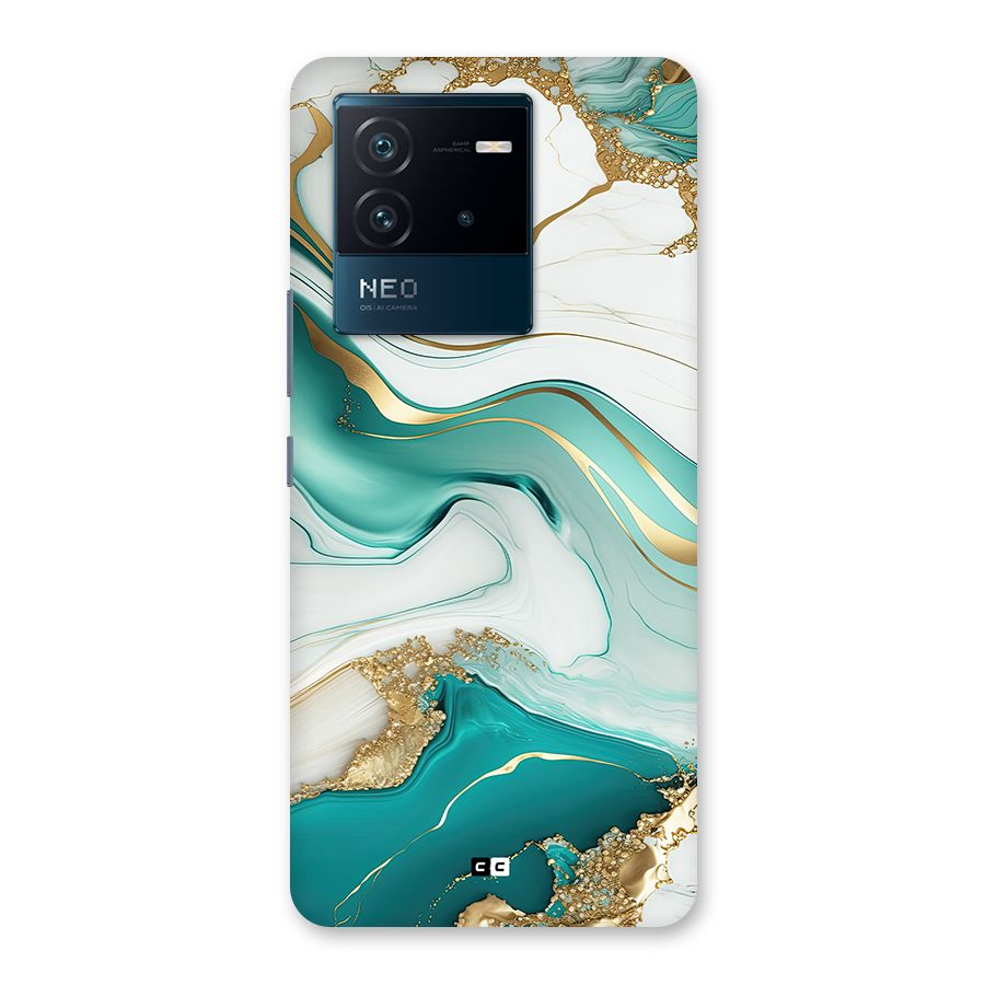 Marvelous Marble Back Case for Vivo iQOO Neo 6 5G