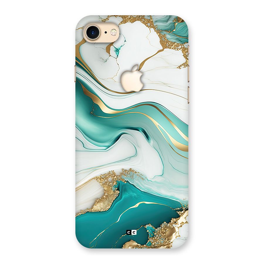Marvelous Marble Back Case for iPhone 7 Apple Cut