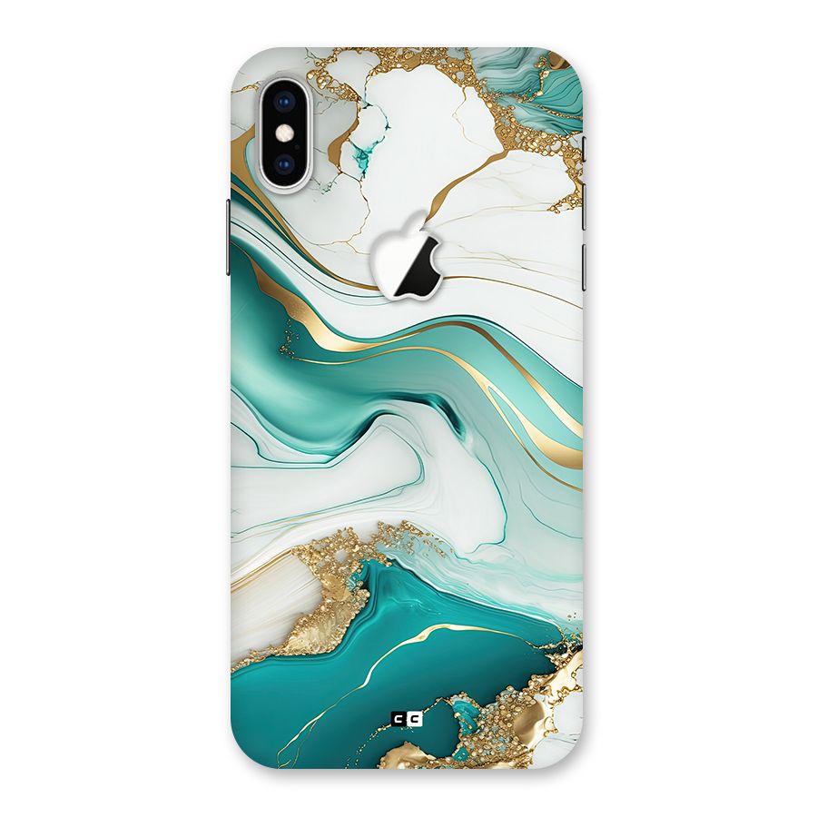 Marvelous Marble Back Case for iPhone XS Max Apple Cut