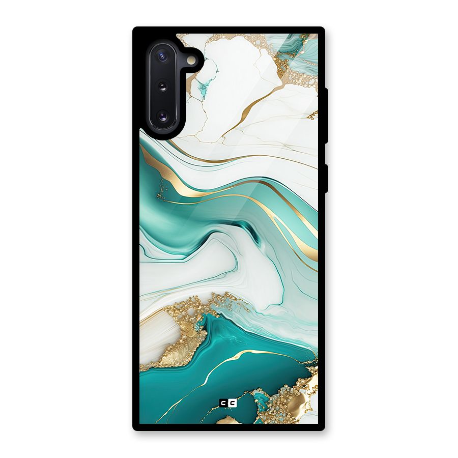 Marvelous Marble Glass Back Case for Galaxy Note 10