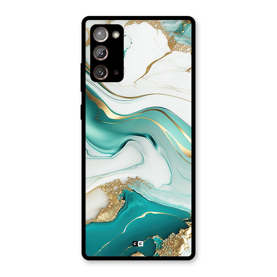 Marvelous Marble Glass Back Case for Galaxy Note 20
