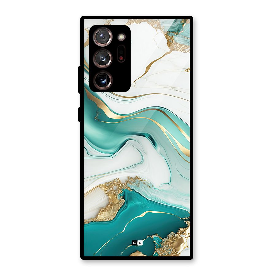 Marvelous Marble Glass Back Case for Galaxy Note 20 Ultra