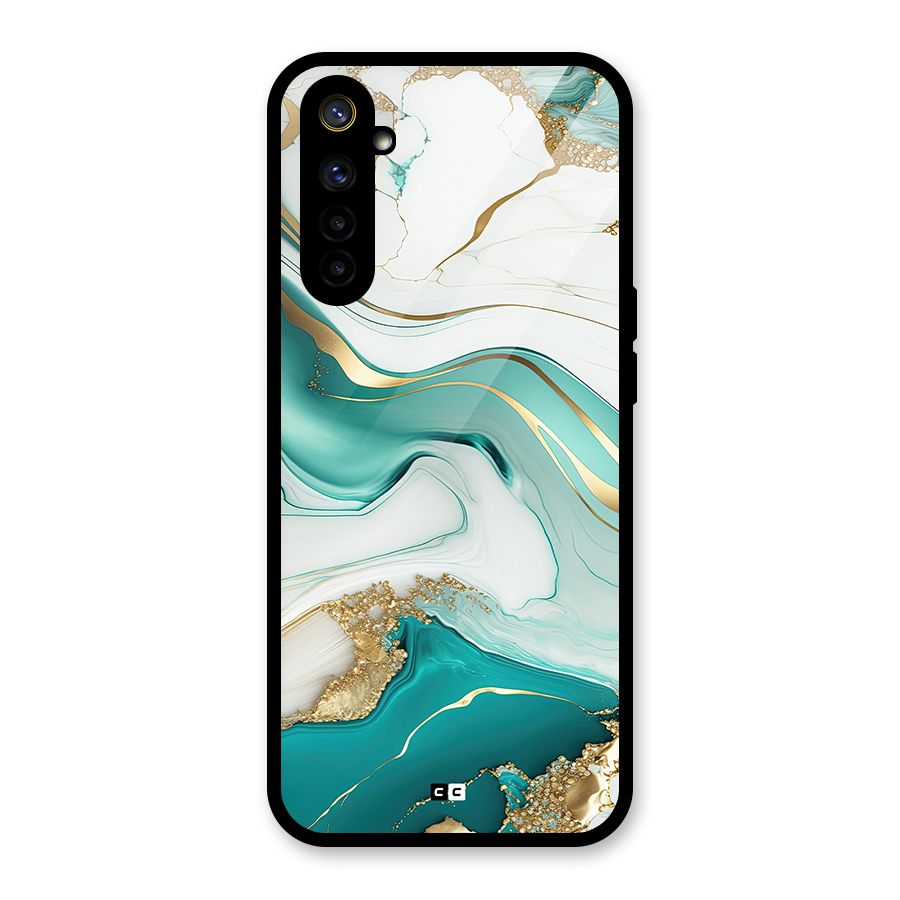 Marvelous Marble Glass Back Case for Realme 6