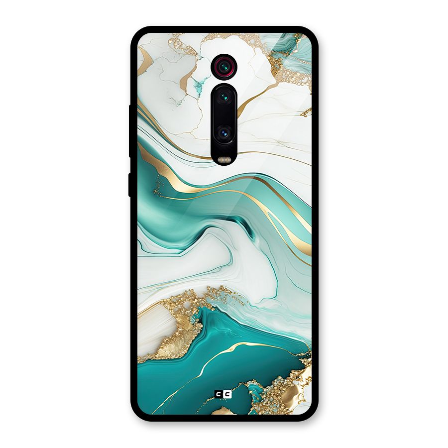 Marvelous Marble Glass Back Case for Redmi K20