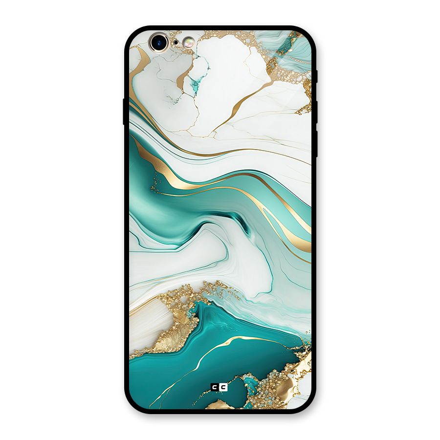 Marvelous Marble Glass Back Case for iPhone 6 Plus 6S Plus