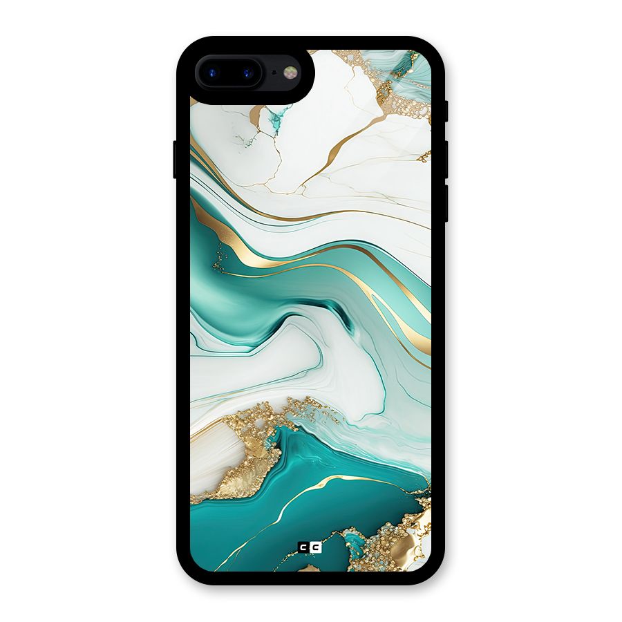 Marvelous Marble Glass Back Case for iPhone 7 Plus