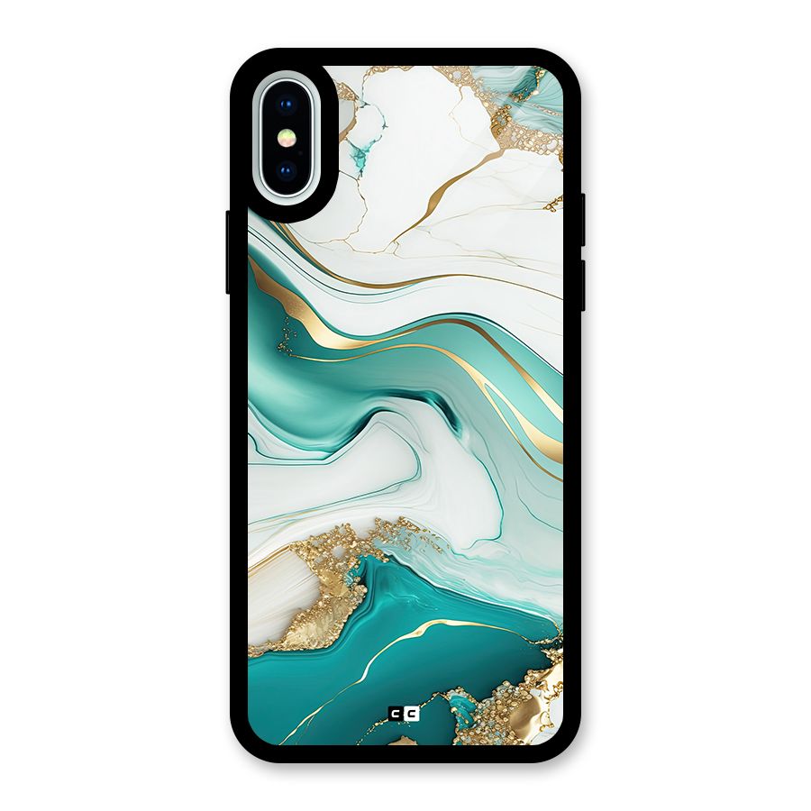 Marvelous Marble Glass Back Case for iPhone XS