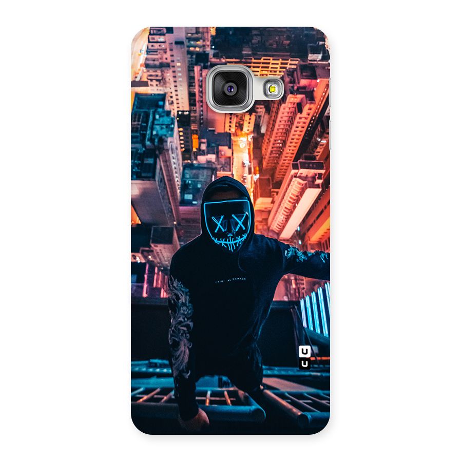 Mask Guy Climbing Building Back Case for Galaxy A3 2016