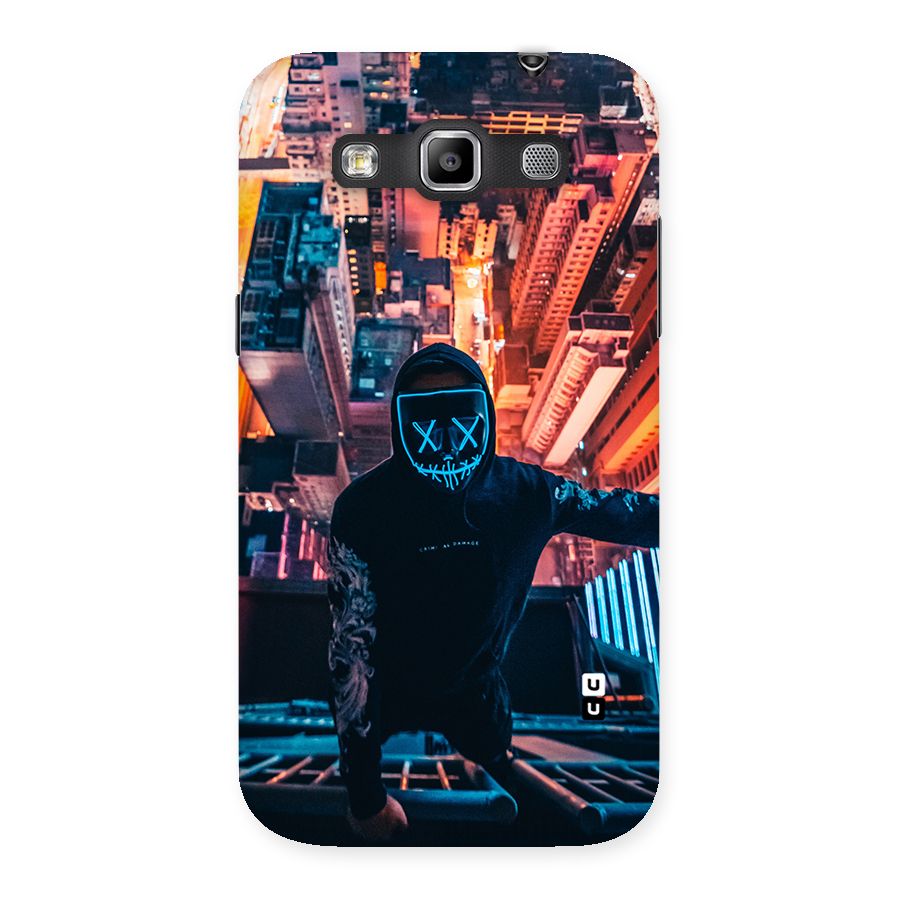 Mask Guy Climbing Building Back Case for Galaxy Grand Quattro