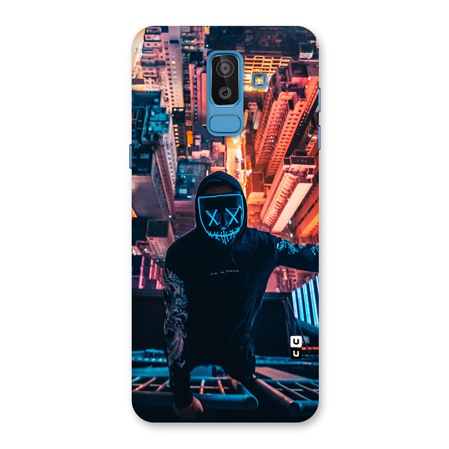 Mask Guy Climbing Building Back Case for Galaxy On8 (2018)