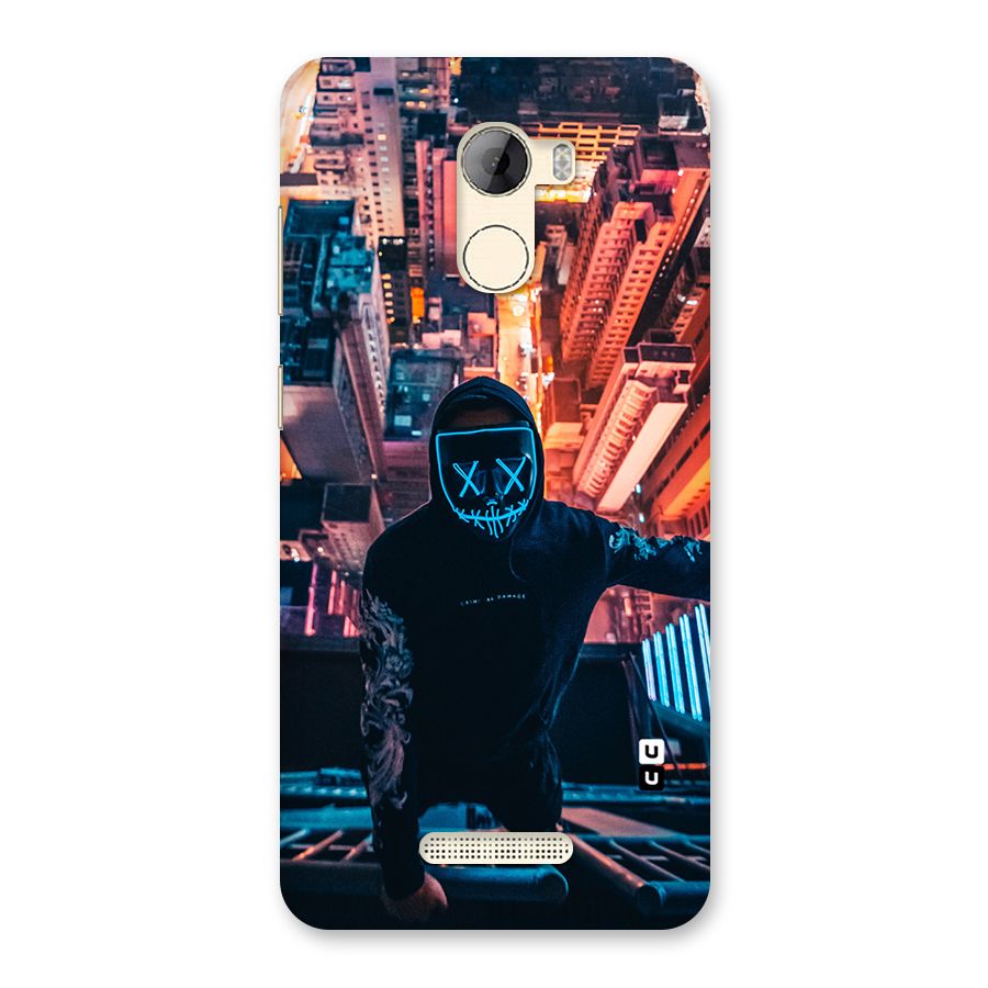 Mask Guy Climbing Building Back Case for Gionee A1 LIte