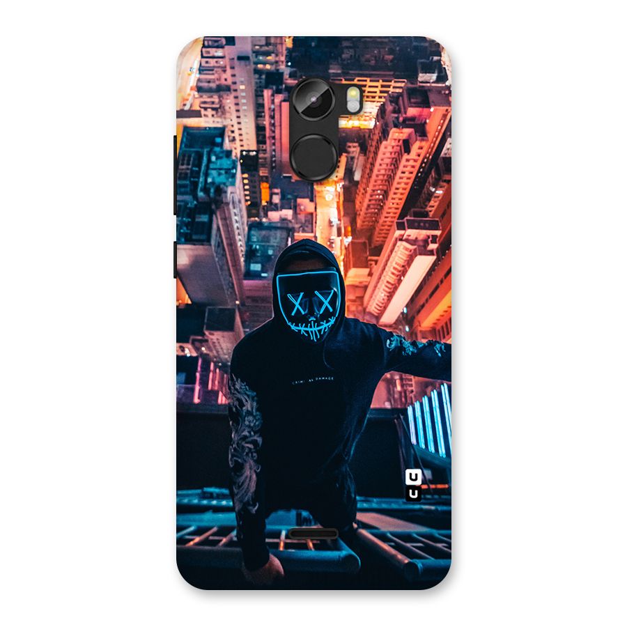 Mask Guy Climbing Building Back Case for Gionee X1