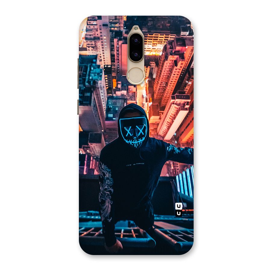 Mask Guy Climbing Building Back Case for Honor 9i