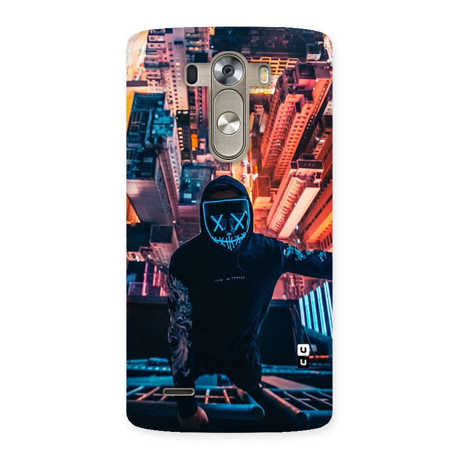 Mask Guy Climbing Building Back Case for LG G3