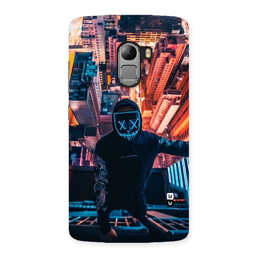 Mask Guy Climbing Building Back Case for Lenovo K4 Note