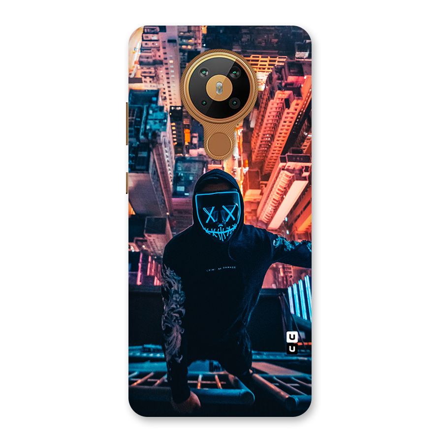 Mask Guy Climbing Building Back Case for Nokia 5.3
