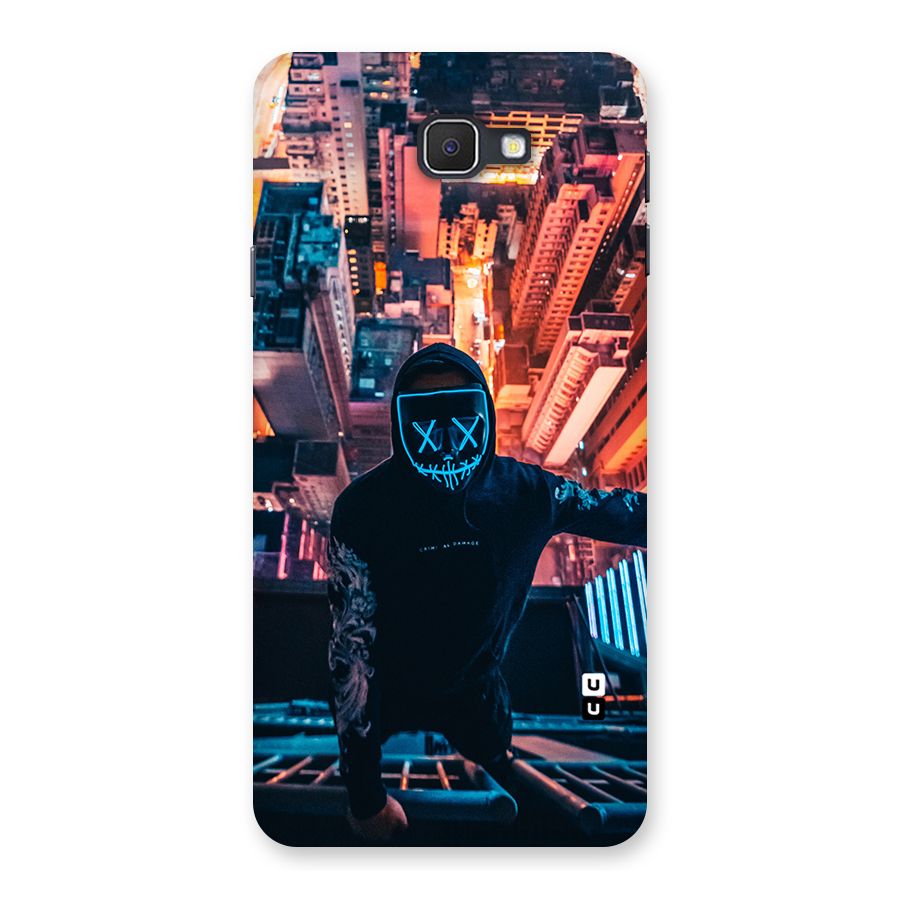 Mask Guy Climbing Building Back Case for Samsung Galaxy J7 Prime