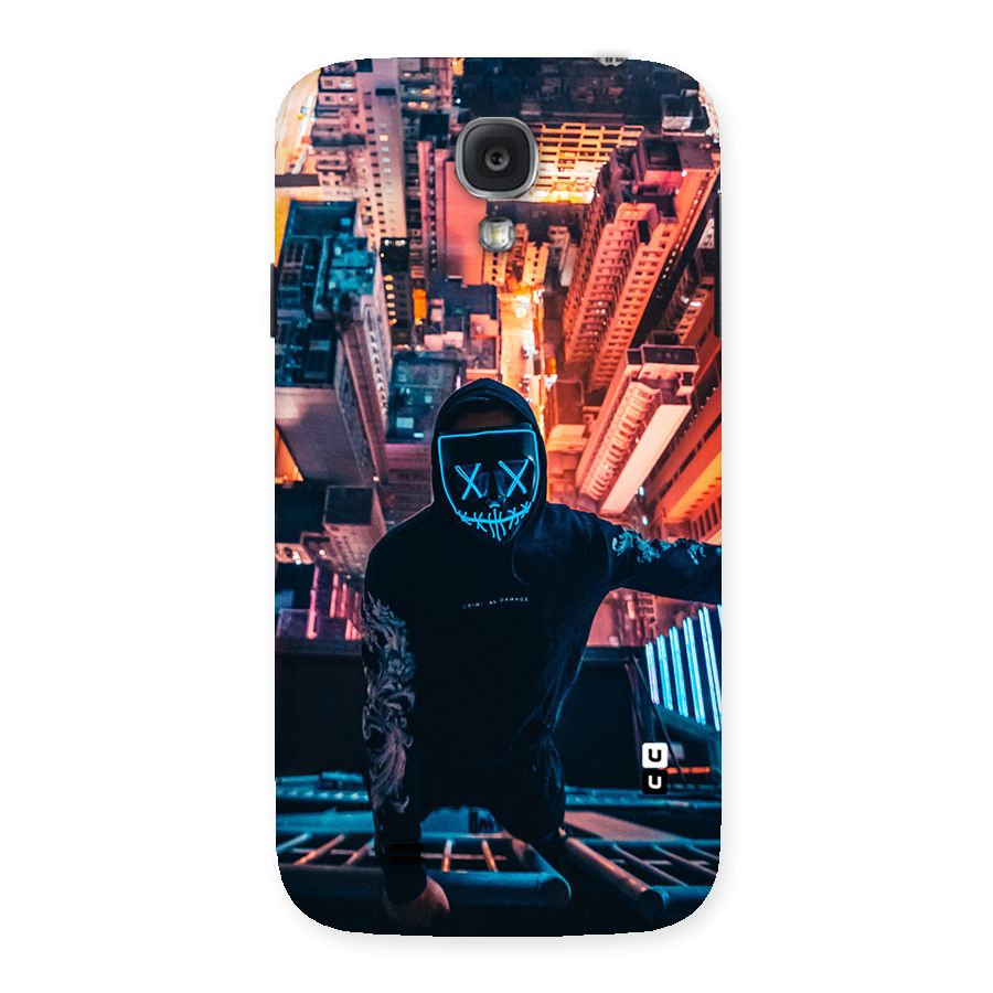 Mask Guy Climbing Building Back Case for Samsung Galaxy S4