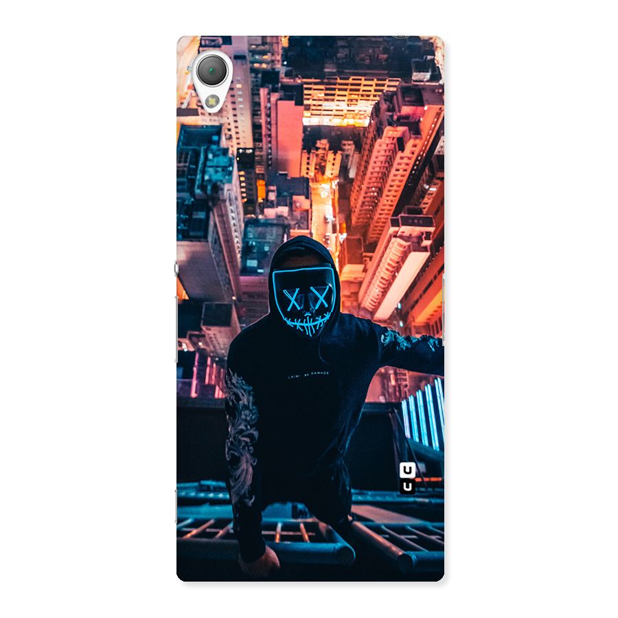 Mask Guy Climbing Building Back Case for Sony Xperia Z3