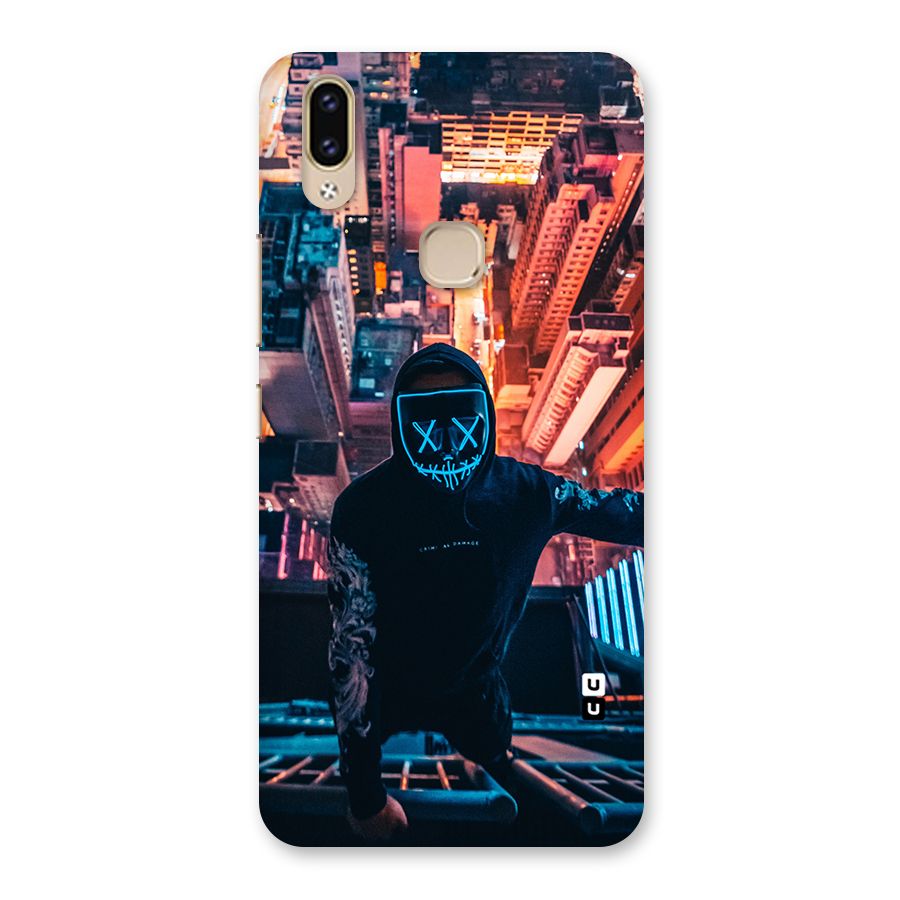 Mask Guy Climbing Building Back Case for Vivo V9 Youth