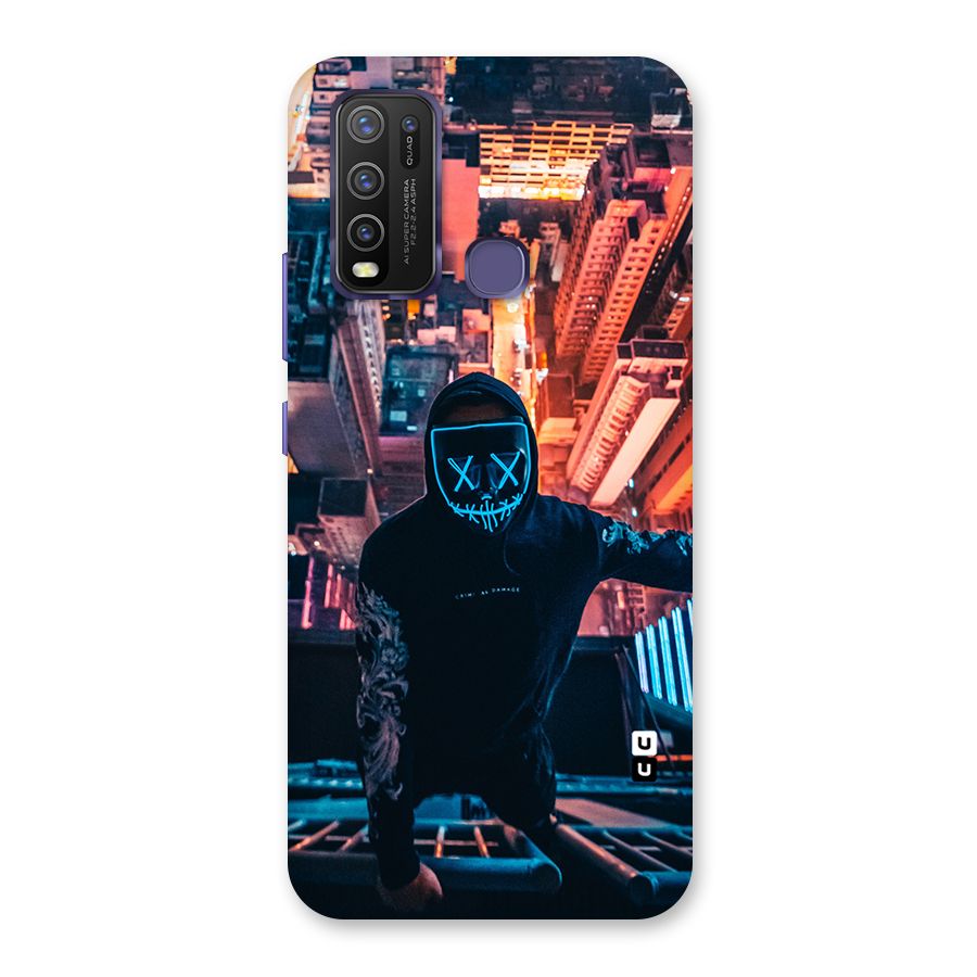 Mask Guy Climbing Building Back Case for Vivo Y50