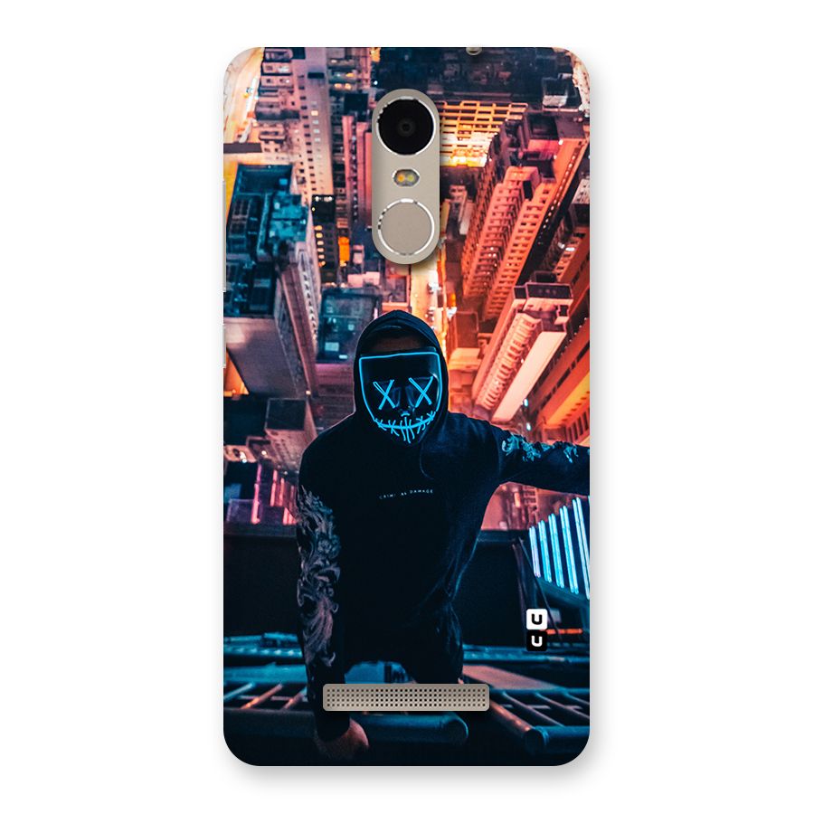 Mask Guy Climbing Building Back Case for Xiaomi Redmi Note 3