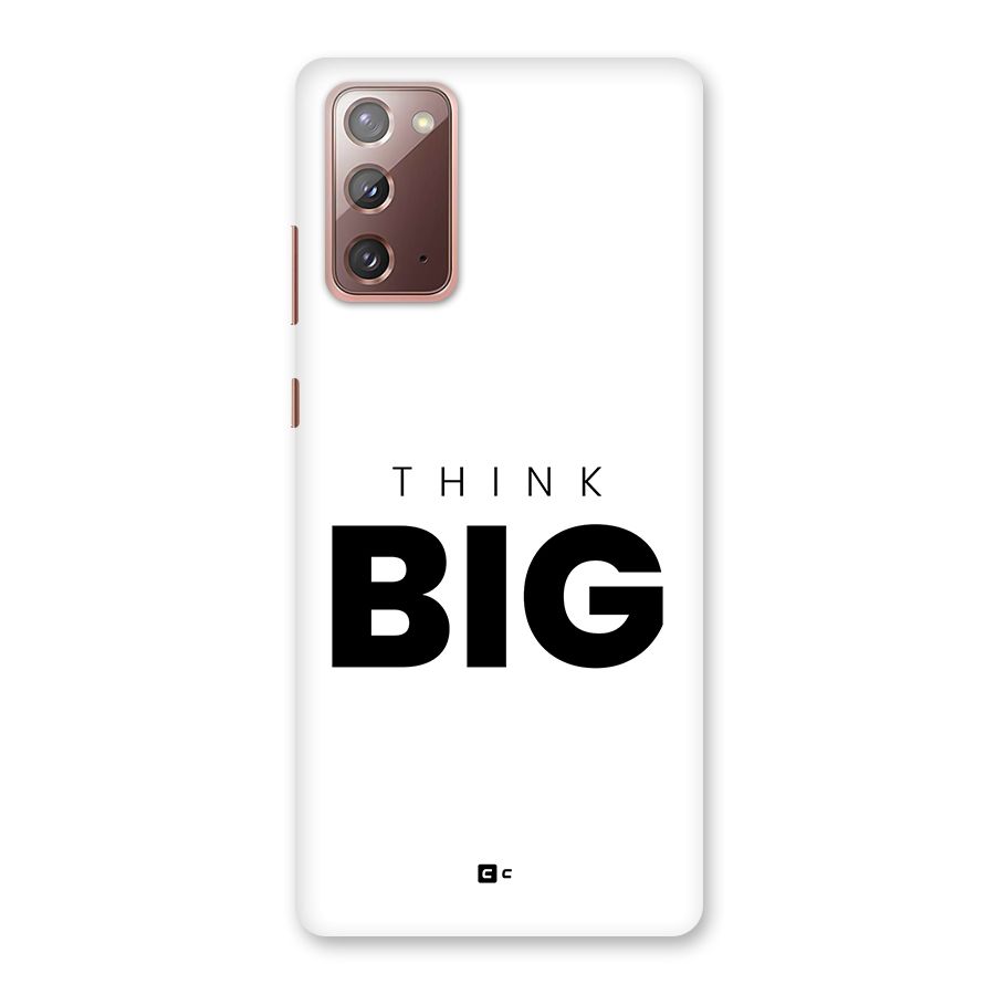 Massive Thought Back Case for Galaxy Note 20