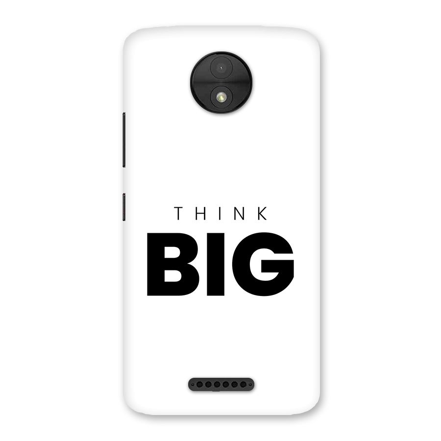 Massive Thought Back Case for Moto C