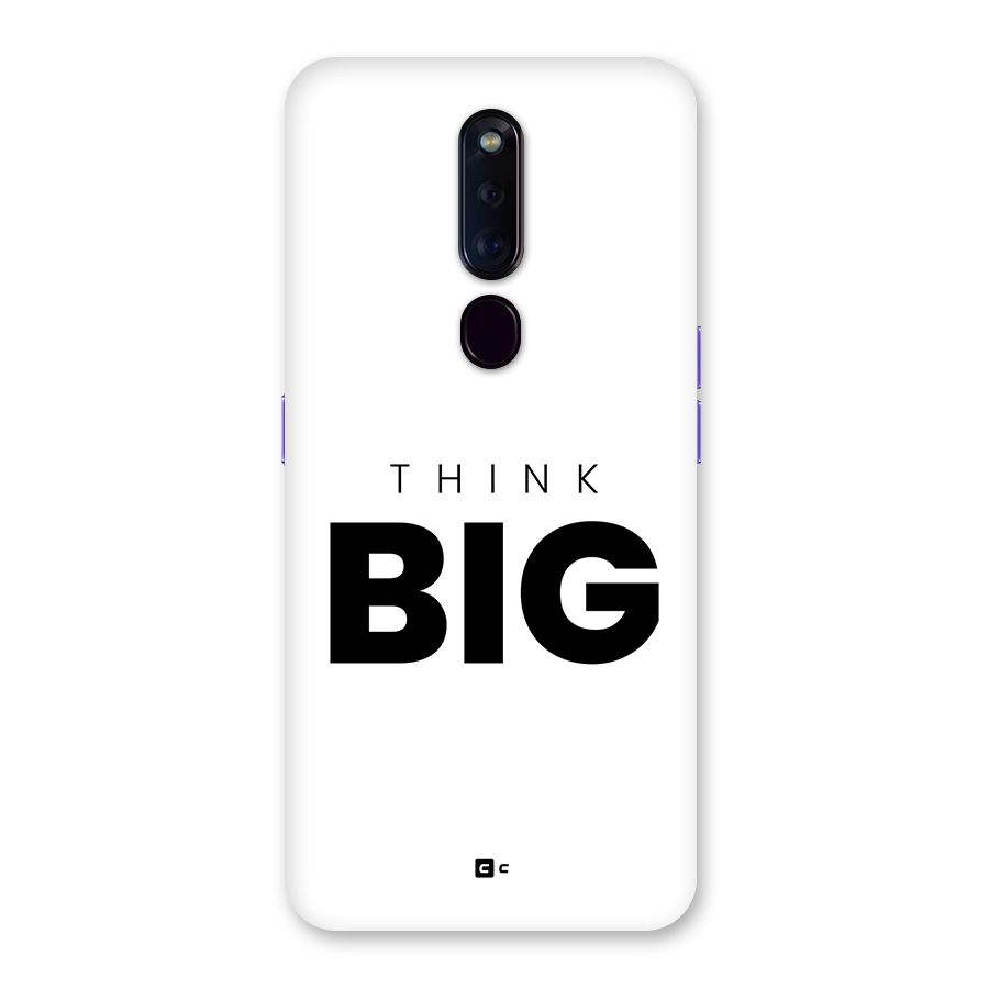 Massive Thought Back Case for Oppo F11 Pro