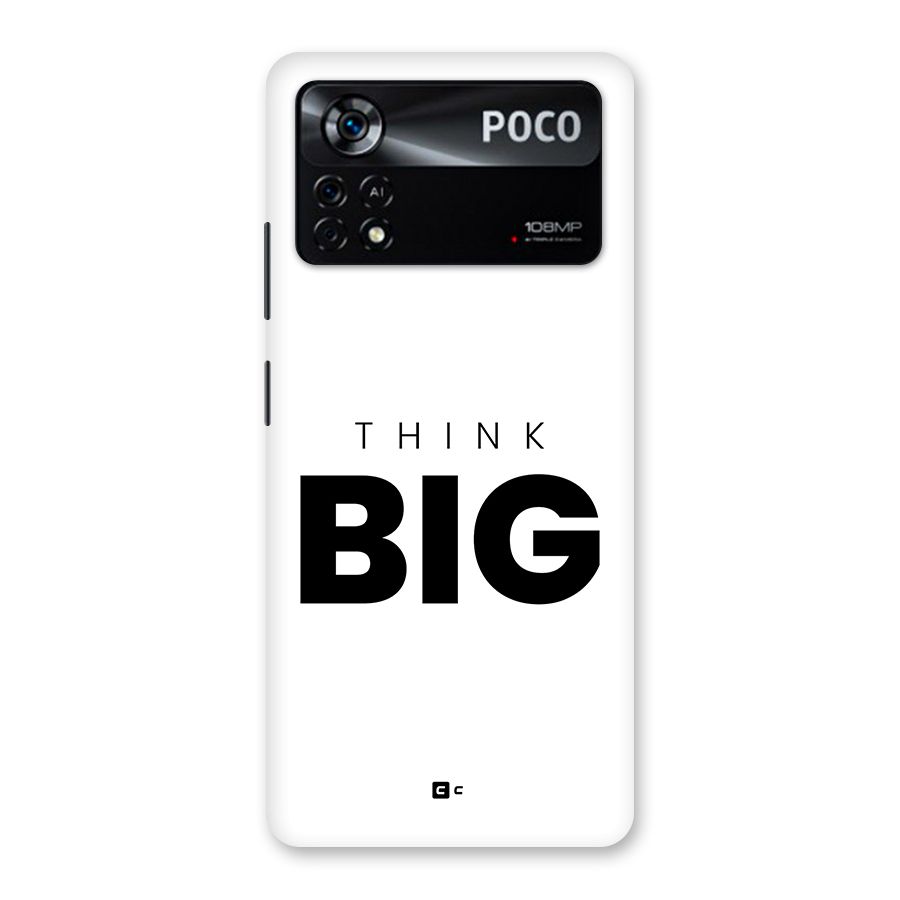 Massive Thought Back Case for Poco X4 Pro 5G