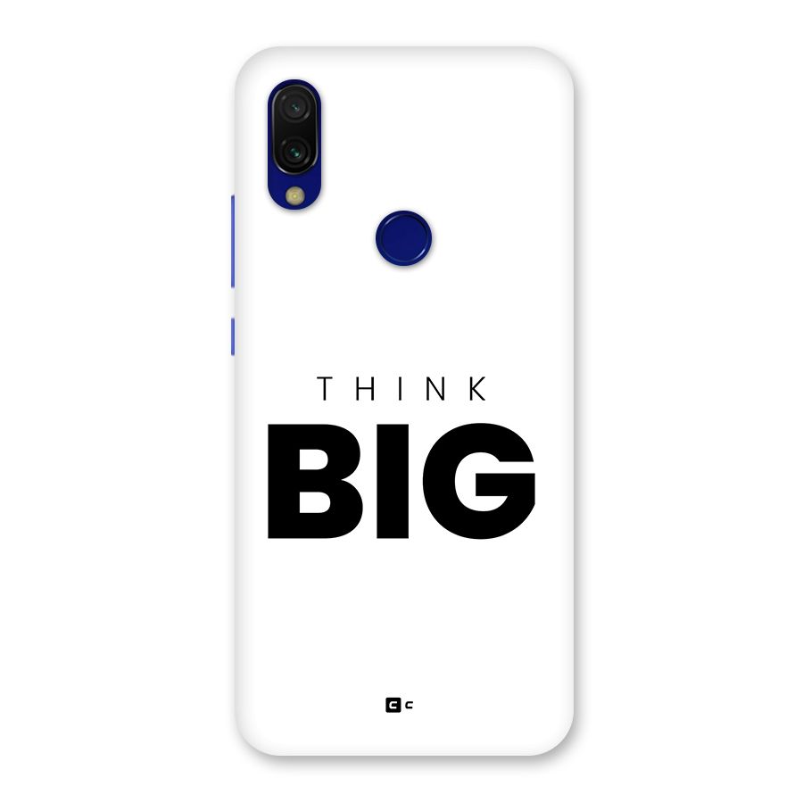 Massive Thought Back Case for Redmi Y3