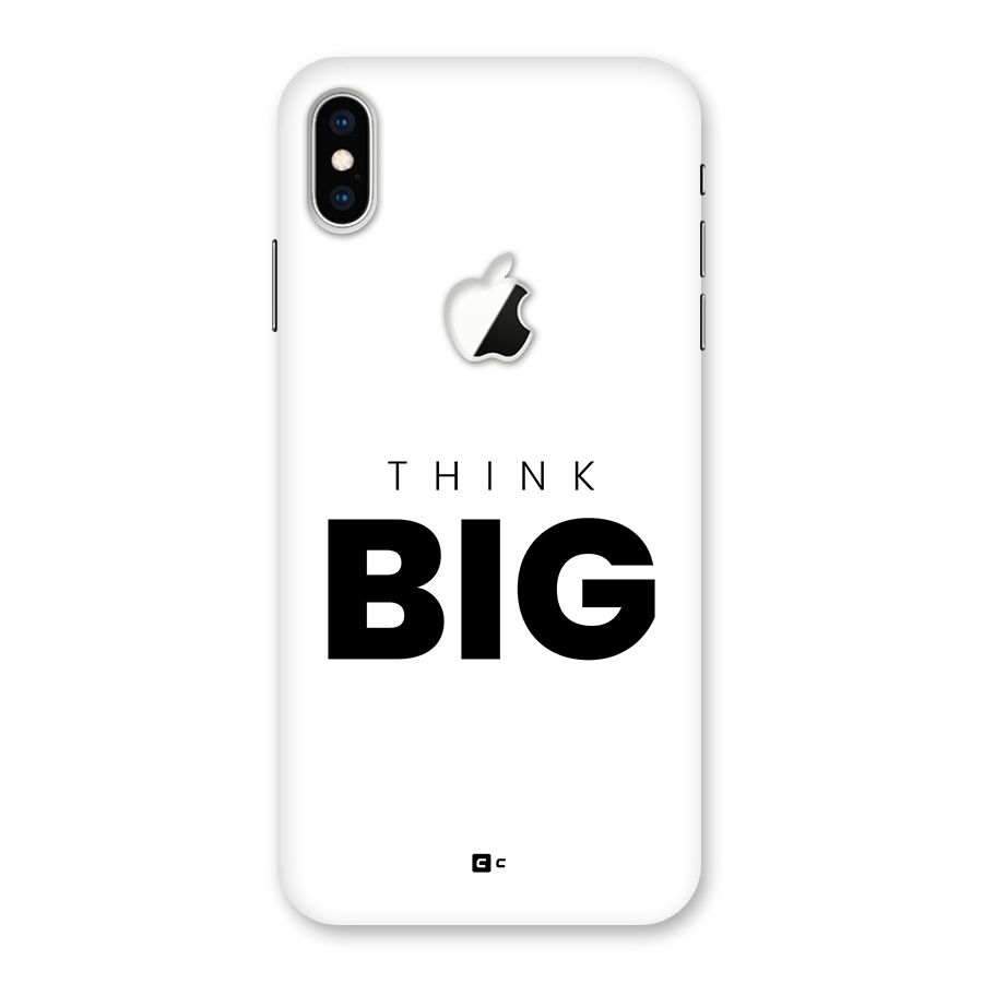 Massive Thought Back Case for iPhone XS Max Apple Cut