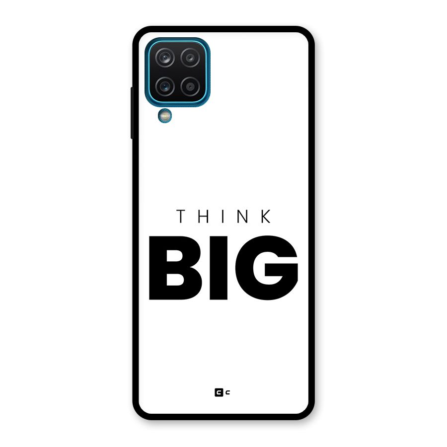 Massive Thought Glass Back Case for Galaxy A12