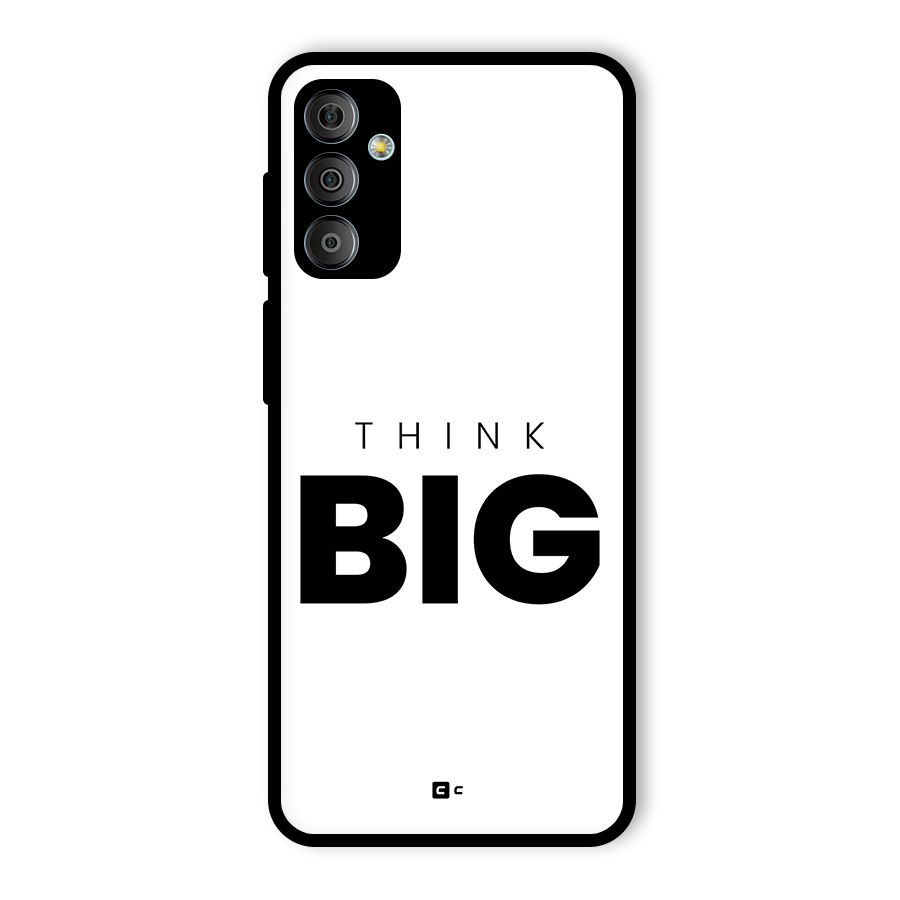 Massive Thought Glass Back Case for Galaxy F23