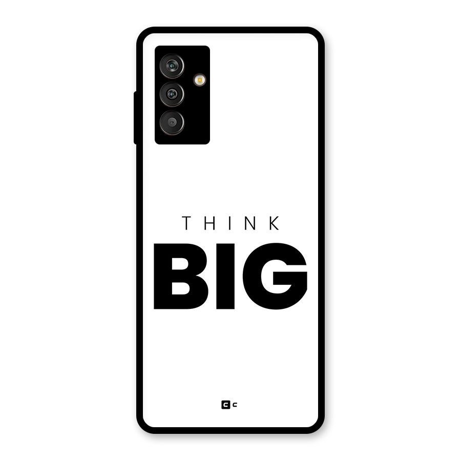 Massive Thought Glass Back Case for Galaxy M13