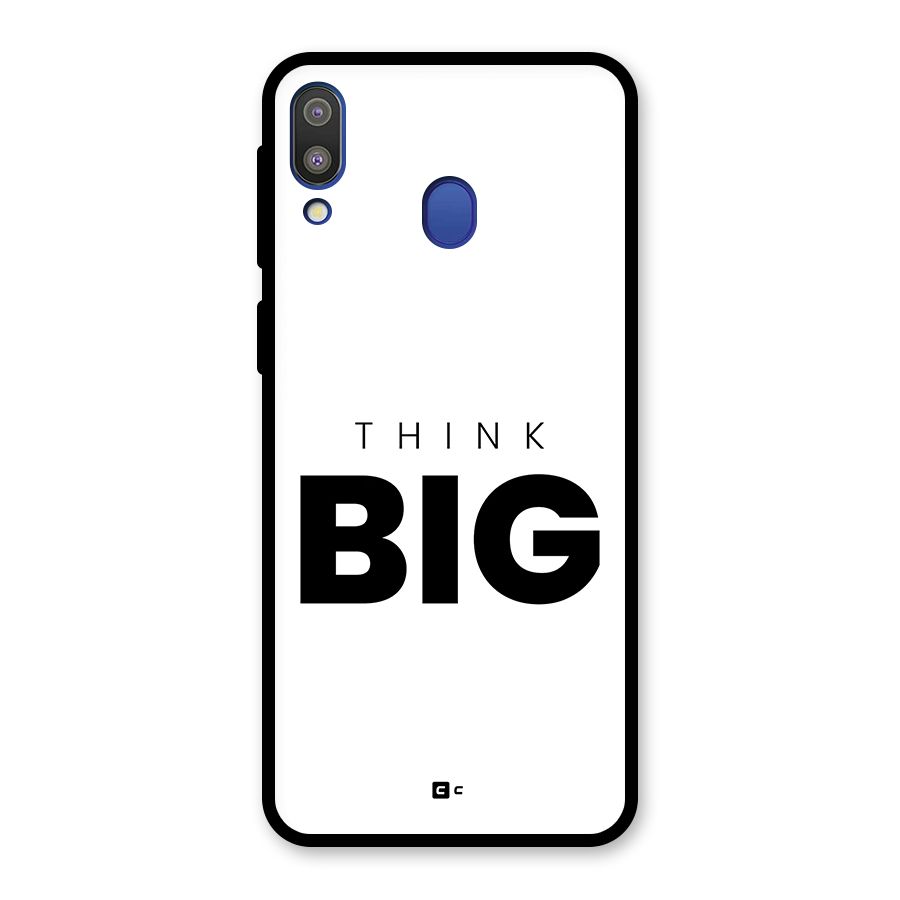 Massive Thought Glass Back Case for Galaxy M20