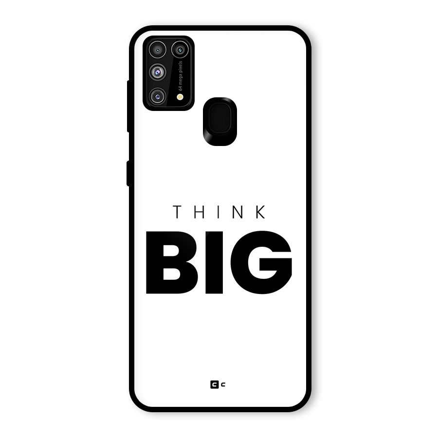 Massive Thought Glass Back Case for Galaxy M31