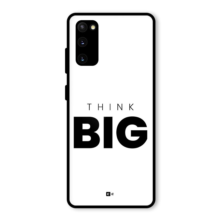 Massive Thought Glass Back Case for Galaxy S20 FE