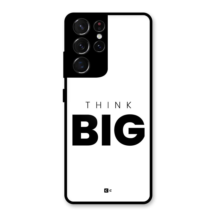 Massive Thought Glass Back Case for Galaxy S21 Ultra 5G