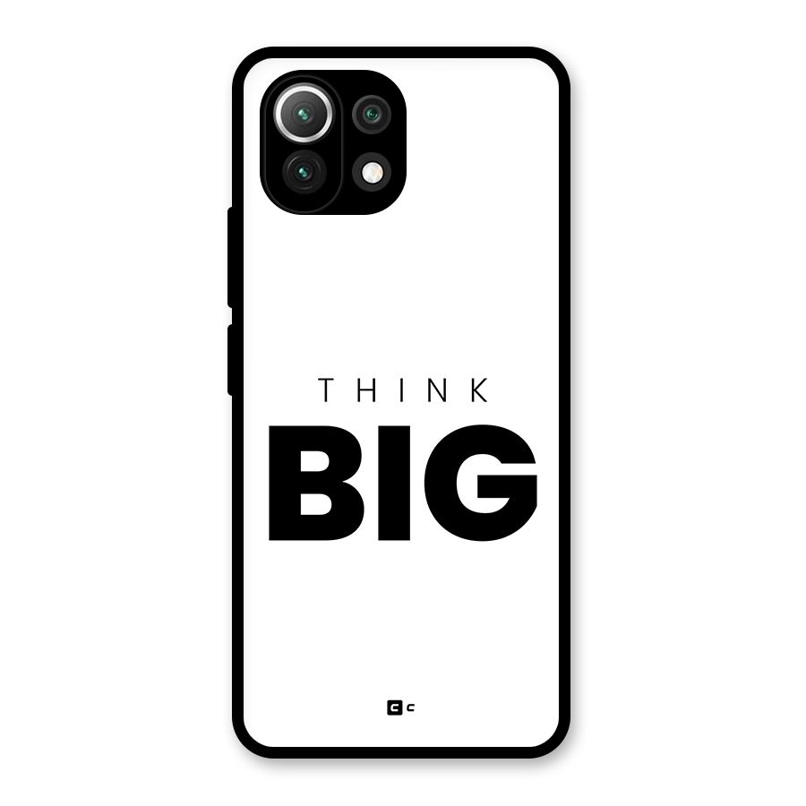 Massive Thought Glass Back Case for Mi 11 Lite NE 5G