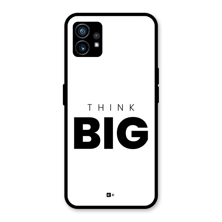 Massive Thought Glass Back Case for Nothing Phone 1