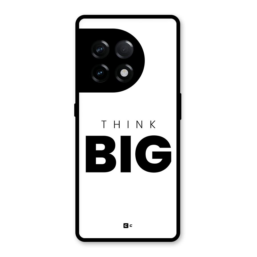 Massive Thought Glass Back Case for OnePlus 11R