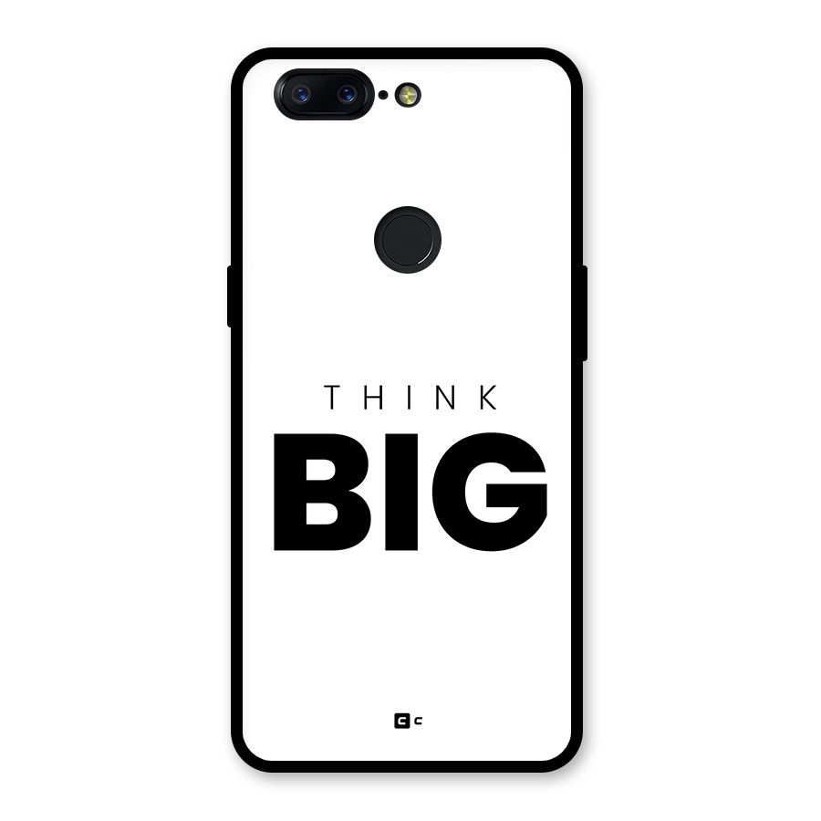 Massive Thought Glass Back Case for OnePlus 5T