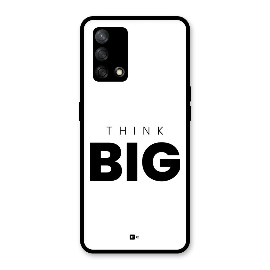 Massive Thought Glass Back Case for Oppo F19