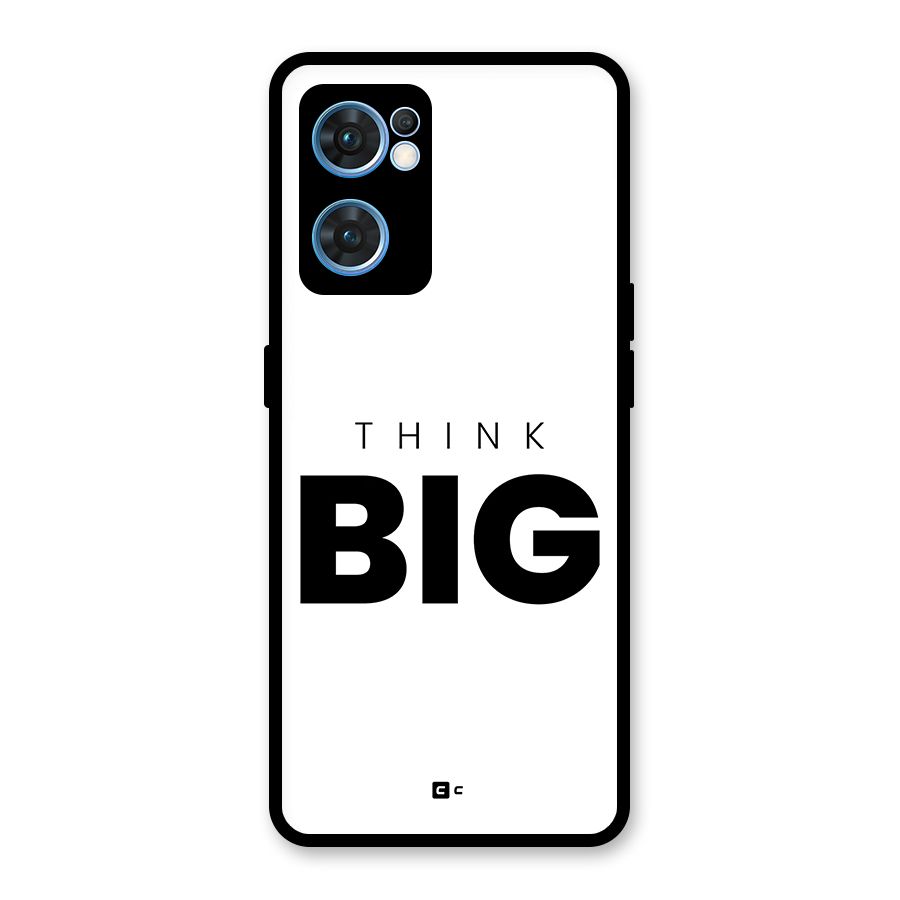 Massive Thought Glass Back Case for Oppo Reno7 5G