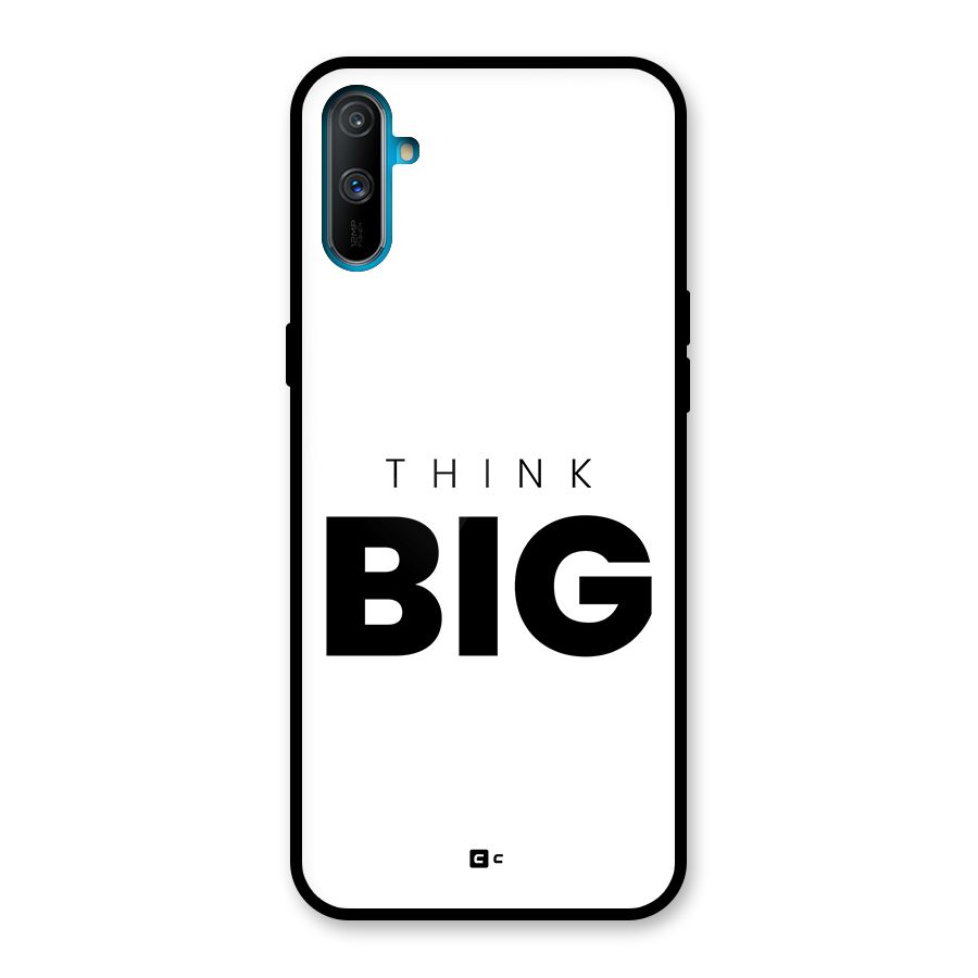 Massive Thought Glass Back Case for Realme C3