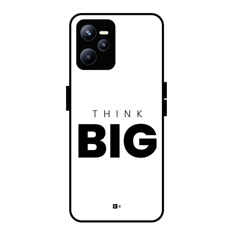 Massive Thought Glass Back Case for Realme C35