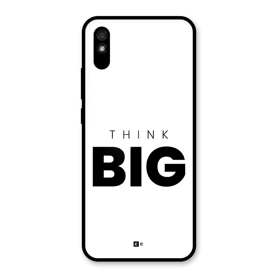 Massive Thought Glass Back Case for Redmi 9i